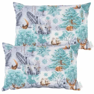 Jaśki poduszki świąteczne dekoracje 2szt. 55x35 WŚ8