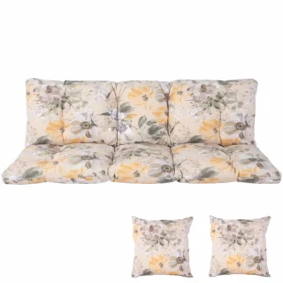 Poduszki na Huśtawkę Ogrodową CLASSIC 150cm + Jaśki W45