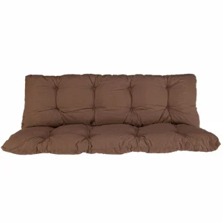 Poduszki na Huśtawkę Ogrodową MALIBU 130cm Brązowy