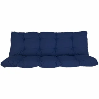 Poduszki na Huśtawkę Ogrodową MALIBU 130cm Chabrowy