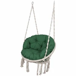 Poduszka na Bocianie Gniazdo BOHO Zielony