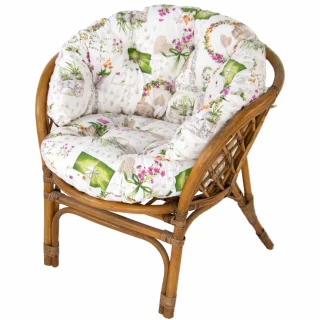 Poduszka na fotel Ratanowy Różne Wzory CLASSIC W20 