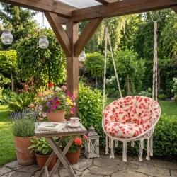 Poduszka na Bocianie Gniazdo BOHO W56
