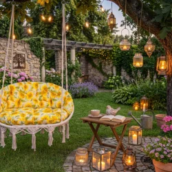 Poduszka na Bocianie Gniazdo BOHO Dwuosobowe W1
