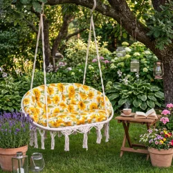Poduszka na Bocianie Gniazdo BOHO Dwuosobowe W1