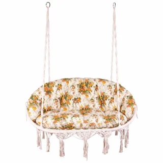 Poduszka na Bocianie Gniazdo BOHO Dwuosobowe W42