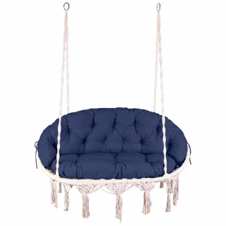 Poduszka na Bocianie Gniazdo BOHO Dwuosobowe Chabrowy