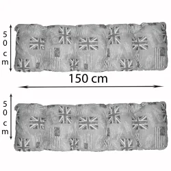 Poduszki na Huśtawkę Ogrodową CLASSIC 150cm + Jaśki W52