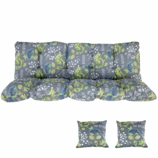 Poduszki na Huśtawkę Ogrodową CLASSIC 150cm + Jaśki W5