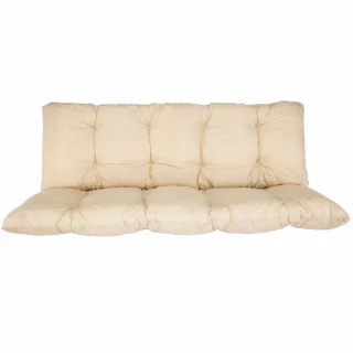 Poduszki na Huśtawkę Ogrodową MALIBU 180cm Beż Ciepły