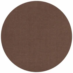 Poduszka okrągła w kolorze brązowym, do użytku na zewnątrz.