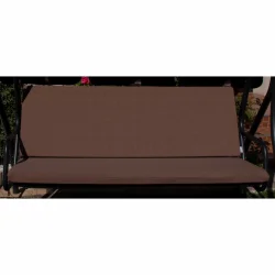 Poduszka na huśtawkę ogrodową, rozmiar 150cm, brązowa, do ogrodu.