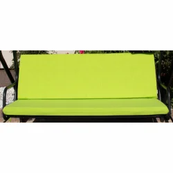 Poduszka na huśtawkę ogrodową 150cm, jasnozielona. Pojedyncza poduszka bez jaśków.