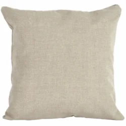 Poduszka dekoracyjna do salonu w kolorze beżowym, pojedynczy jasiek.