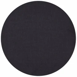 Okrągła poduszka w kolorze antracytowym do ogrodu lub na taras.