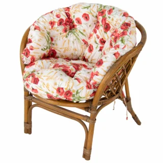 Poduszka na fotel Ratanowy Różne Wzory CLASSIC W21