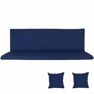 Poduszki na Huśtawkę Ogrodową RAVENNA 180cm + Jaśki Chabrowe