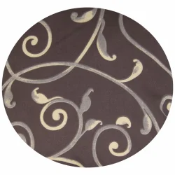 Poduszka ogrodowa 150cm ciemnoszara z jasnym wzorem, idealna na taras lub do ogrodu.