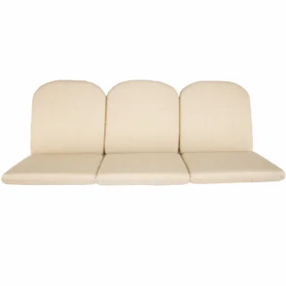 Poduszki na ławkę ogrodową 150cm, beżowe, do ogrodu.