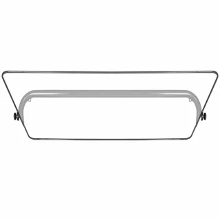 Stelaż daszka huśtawki ogrodowej PREZYDENT + Zestaw Montażowy Grafitowy