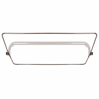 Stelaż daszka huśtawki ogrodowej PREZYDENT + Zestaw Montażowy Brązowy