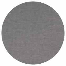 Okrągła poduszka ogrodowa, szara. Idealna na taras.