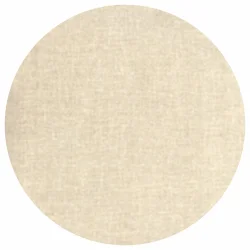 Materiał w kolorze beżowym, widoczne tkaninowe włókna.