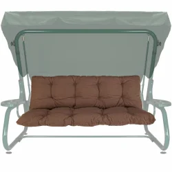 Poduszka ogrodowa 180cm brązowa na huśtawkę. Idealna do ogrodu lub na taras.