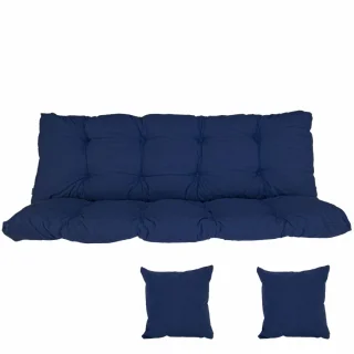 Poduszki na Huśtawkę Ogrodową MALIBU 150cm + Jaśki Chabrowy