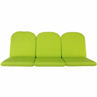 Poduszki 180cm na ławkę ogrodową, kolor limonkowym. Idealne do ogrodu lub na taras.