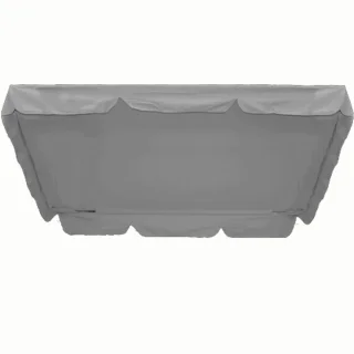 Daszek Dach na Huśtawkę Ogrodową 130X220 Szary Jasny