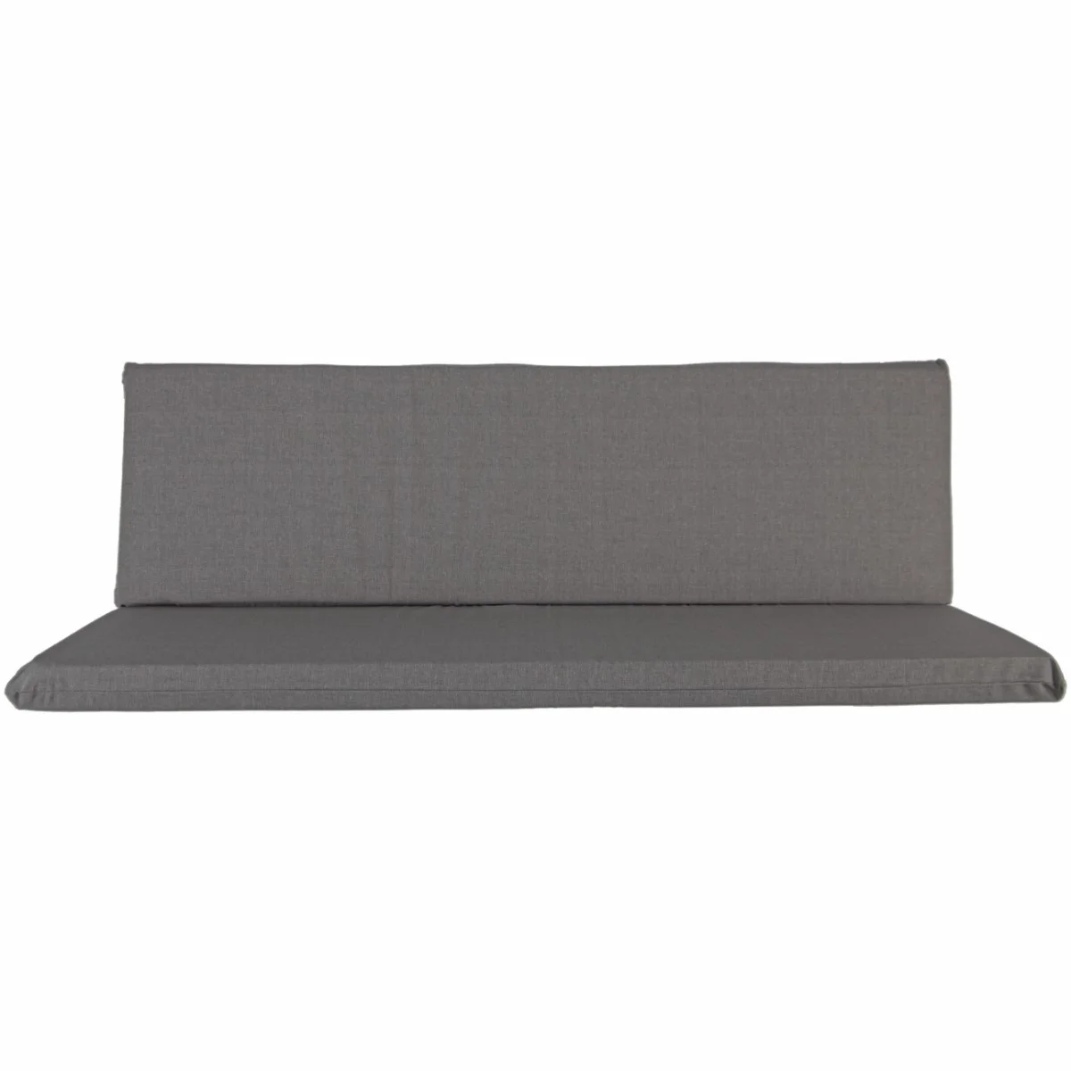 Poduszki ogrodowe 150cm, na ławkę, kolor szary, prostokątne. Idealne do ogrodu lub na taras.