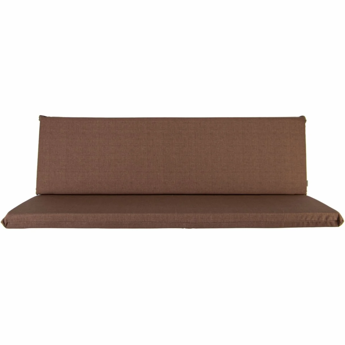 Poduszka ogrodowa 150cm na ławkę, kolor brązowy. Pojedyncza poduszka do ogrodu.