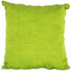 Limonkowy jasiek dekoracyjny na kanapę. Pojedyncza sztuka z jednolitym wzorem.