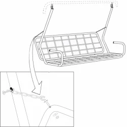 Hak do oparcia Huśtawki Ogrodowej PREZYDENT