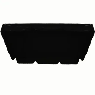 DASZEK NA HUŚTAWKĘ OGRODOWĄ 118x205 Czarny DRALON (bez zakładek)