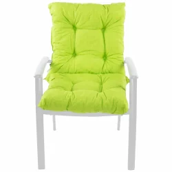 Poduszka na fotel ogrodowy, pojedyncza sztuka, jasnozielona.