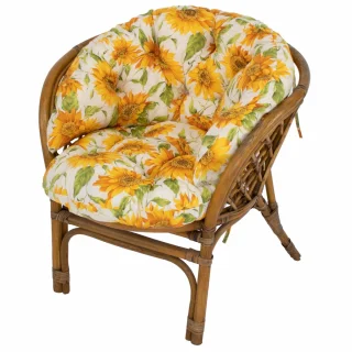 Poduszka na fotel Ratanowy Różne Wzory CLASSIC W1