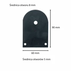 Blacha do regulatora daszku Huśtawki Ogrodowej PREZYDENT