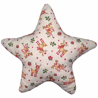 Poduszka dekoracyjna Gwiazda DUŻA 63 cm WŚ1