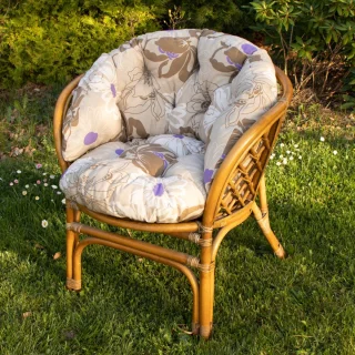 Poduszka na fotel Ratanowy Różne Wzory CLASSIC W31