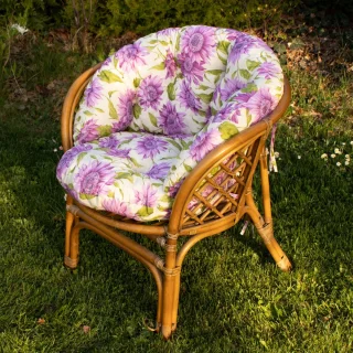 Poduszka na fotel Ratanowy Różne Wzory CLASSIC W34