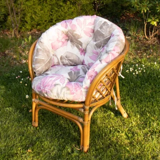 Poduszka na fotel Ratanowy Różne Wzory CLASSIC W35