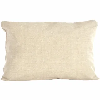 Pojedyncza poszewka na poduszkę w kolorze beżowym do domu.