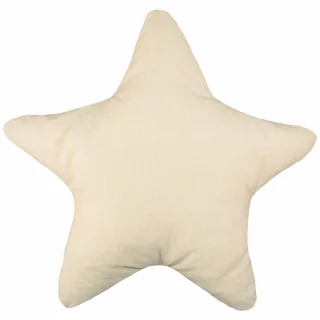 Poduszka dekoracyjna Gwiazda DUŻA 63 cm Beż Ciepły