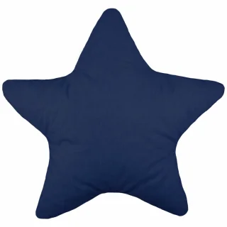 Poduszka dekoracyjna Gwiazda DUŻA 63 cm Chabrowa
