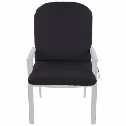 Poduszka na fotel ogrodowy, pojedyńcza sztuka, antracyt.