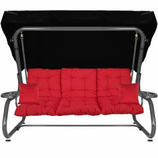 Huśtawka Ogrodowa PREZYDENT HAWANA Czerwony 3
