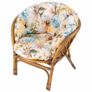 Poduszka na fotel Ratanowy Różne Wzory CLASSIC W46