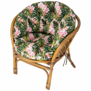 Poduszka na fotel Ratanowy Różne Wzory CLASSIC W54